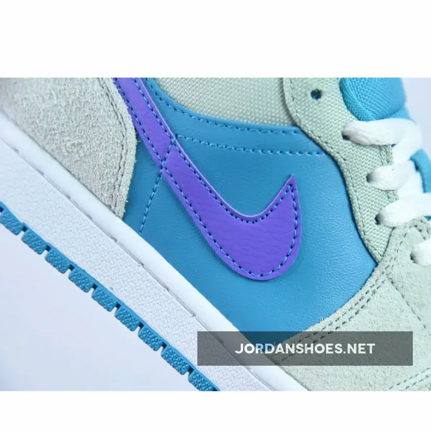 Air Jordan 1 Low Aquatone/Concord-Light Bone , Blue And Grey Jordan Lows DX4334-300