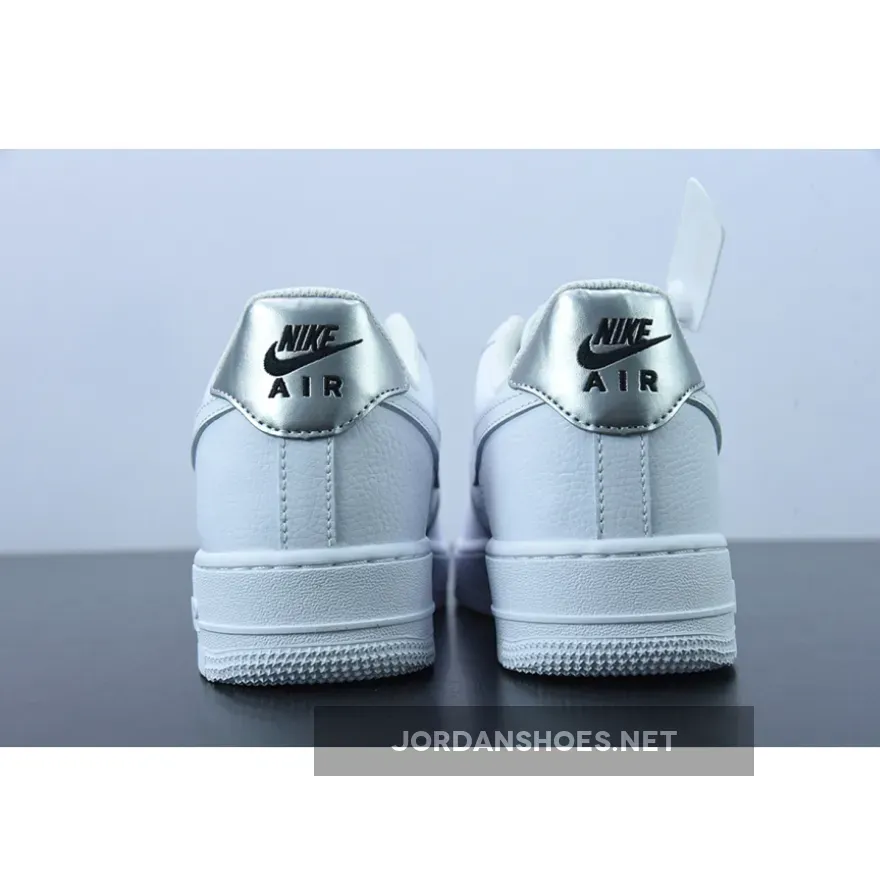 Nike Air Force 1 Low White/Metallic Silver #Metallic Silver Air Force 1 DD8959-104