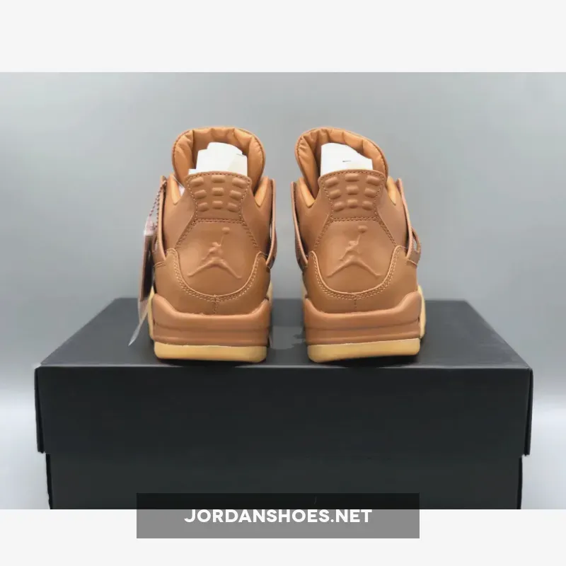 Air Jordan 4 Retro Premium Ginger/Gum Yellow / Jordan Wheat 4 819139-205