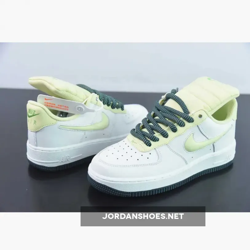 Nike Air Force 1 Low "Big Tongue" White Neon FB7402-100 Nike Air Force 1 Low "Big Tongue" White Neon FB7402-100