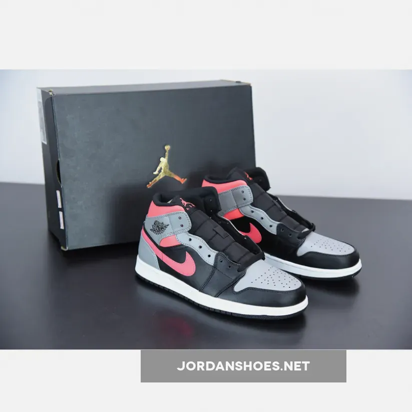Restock Jordan 1 Mid Pink Shadow, Jordan 1s Pink 554724-059
