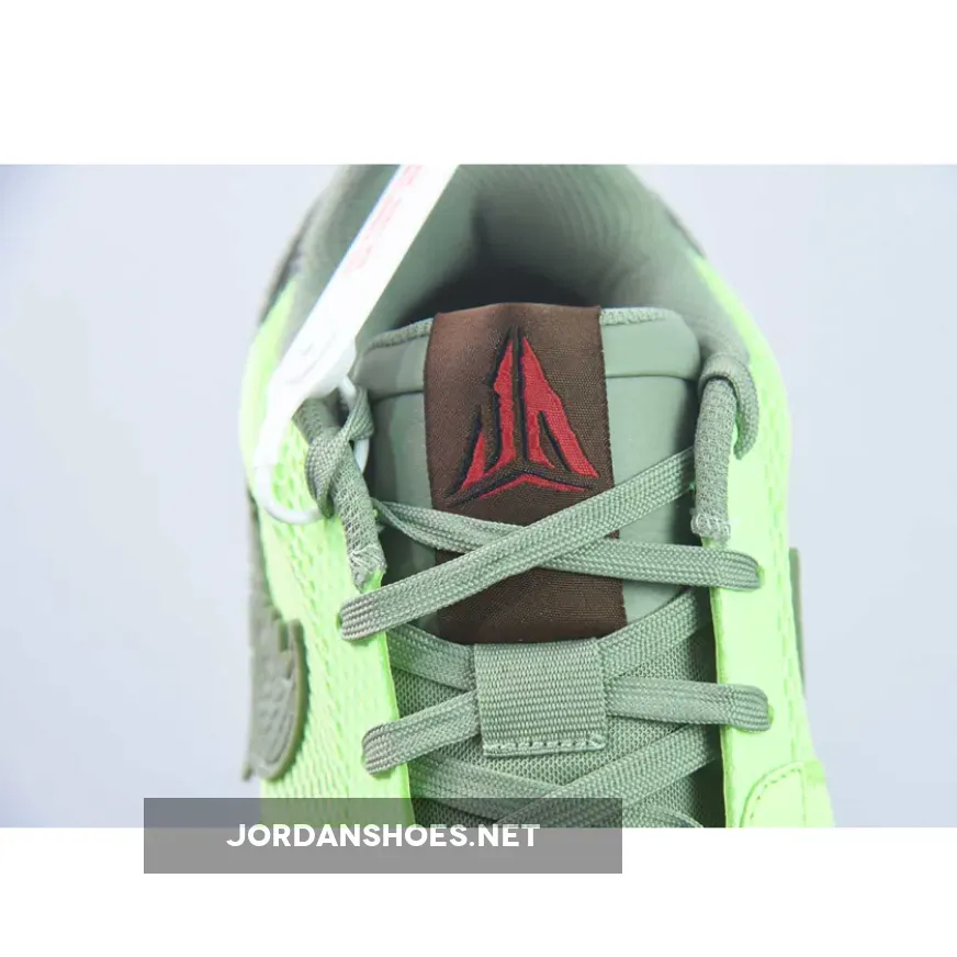 Nike Ja 1 "Zombie Halloween" Lime Blast/Oil Green-Black Nike Ja 1 "Zombie Halloween" Lime Blast/Oil Green-Black