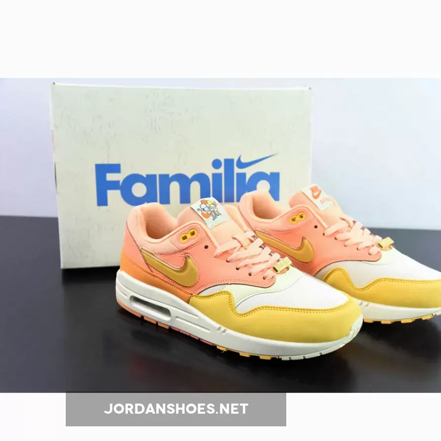 Nike Air Max 1 Puerto Rico Orange Frost/Citron Pulse-Coconut Milk | helado nike