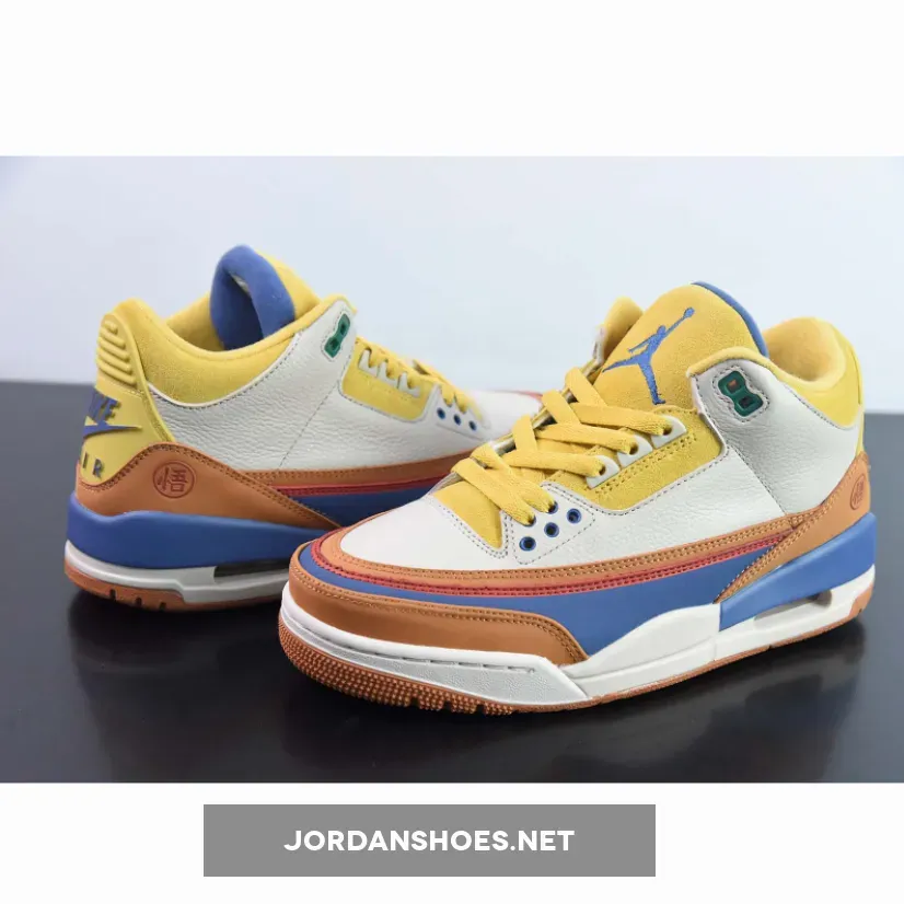 Dragon Ball Z 'Super Saiyan Goku' x Air Jordan 3 Multi-Color Goku Jordan