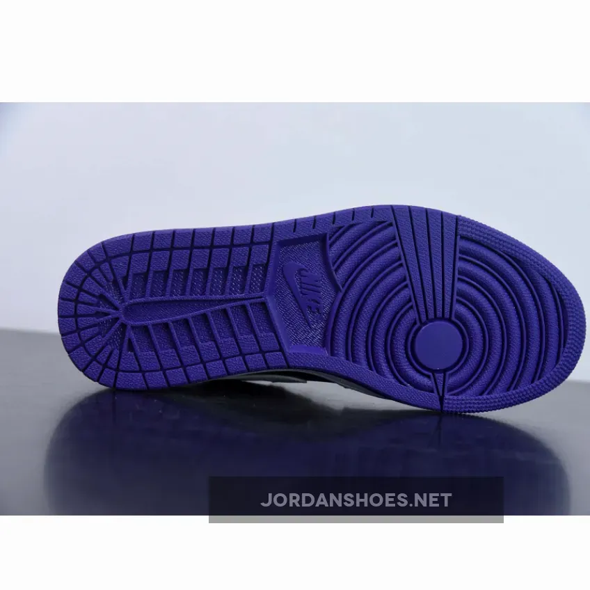 Air Jordan 1 Retro Low 'Court Purple' , Jordan 1 Purple Lows 553558-501