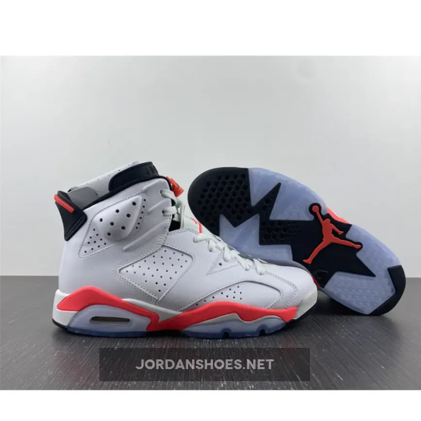 Air Jordan 6 Retro "White Infrared" 384664-001 384664-123