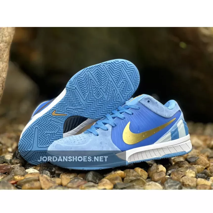 Nike Kobe 4 Protro 'Argentina' Blue Gold New Releases
