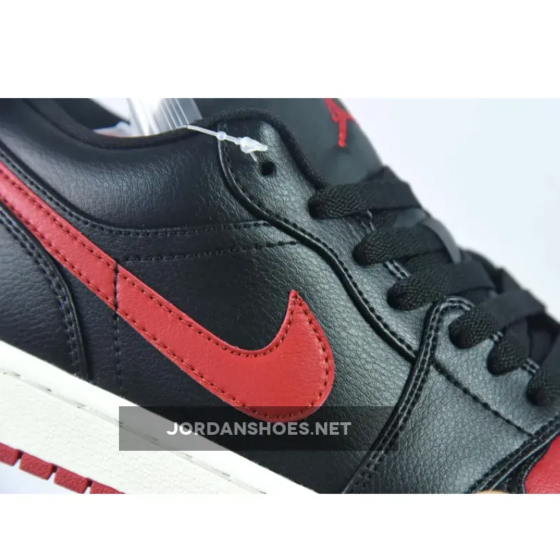 New Arrival Air Jordan 1 Low Bred Sail #Air Force 1 Bred Low DC0774-061