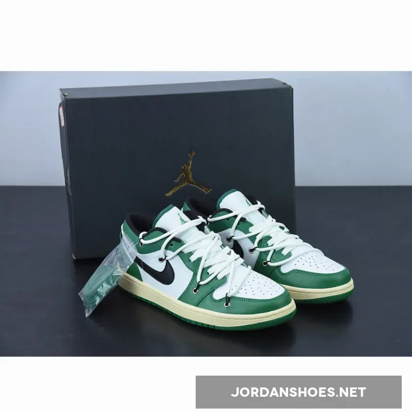 Air Jordan 1 Low Pine Green White / Pine Green 1 1675864936