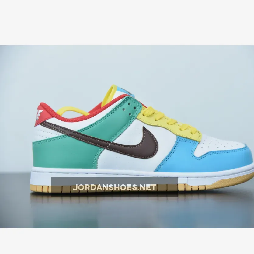 Nike Dunk Low 'Free.99' White/Light Chocolate/Roma Green | free .99 dunks Nike Dunk Low 'Free.99' White/Light Chocolate/Roma Green | free .99 dunks