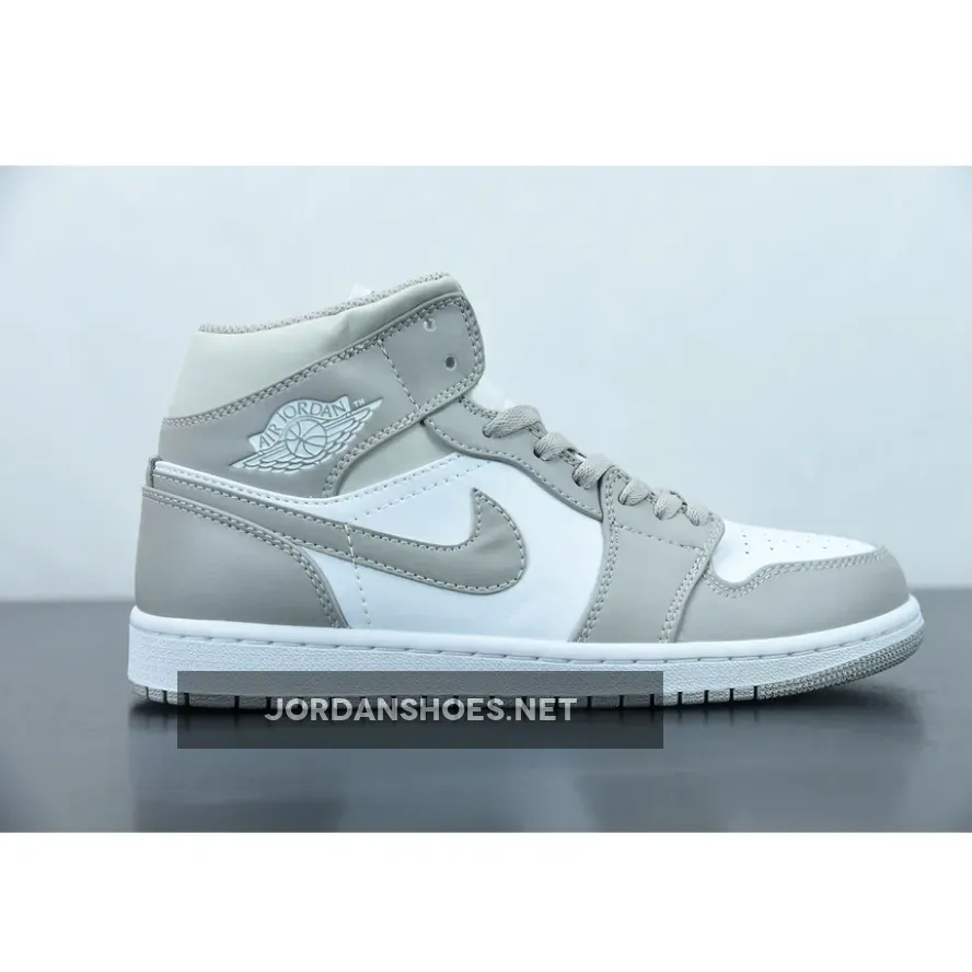 Air Jordan 1 Mid Linen White 554724-082 New Releases Air Jordan 1 Mid Linen White 554724-082 New Releases