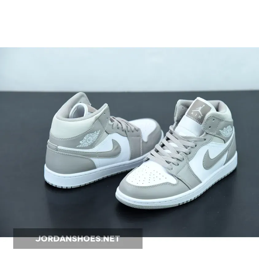 Air Jordan 1 Mid Linen White 554724-082 New Releases Air Jordan 1 Mid Linen White 554724-082 New Releases