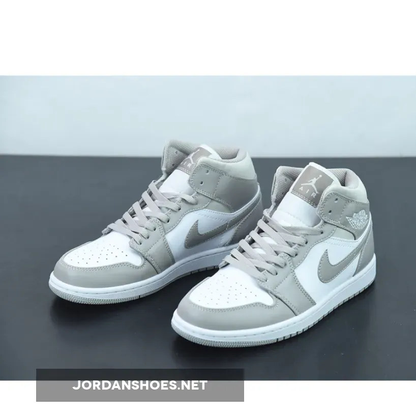 Air Jordan 1 Mid Linen White 554724-082 New Releases Air Jordan 1 Mid Linen White 554724-082 New Releases