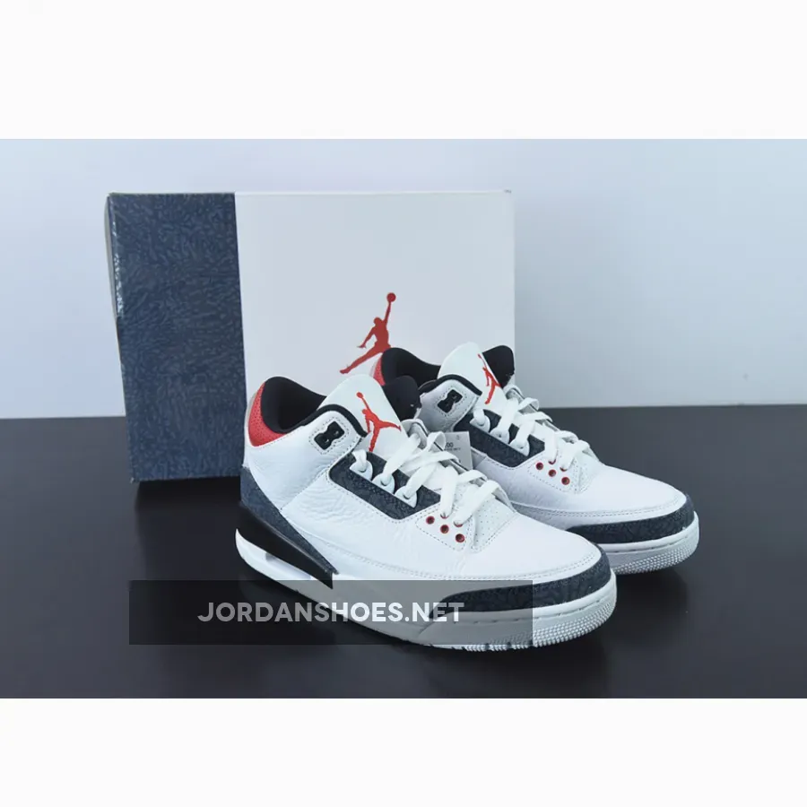Air Jordan Retro 3 SE-T White/Fire Red-Black / Fire 3 Jordan CZ6433-100