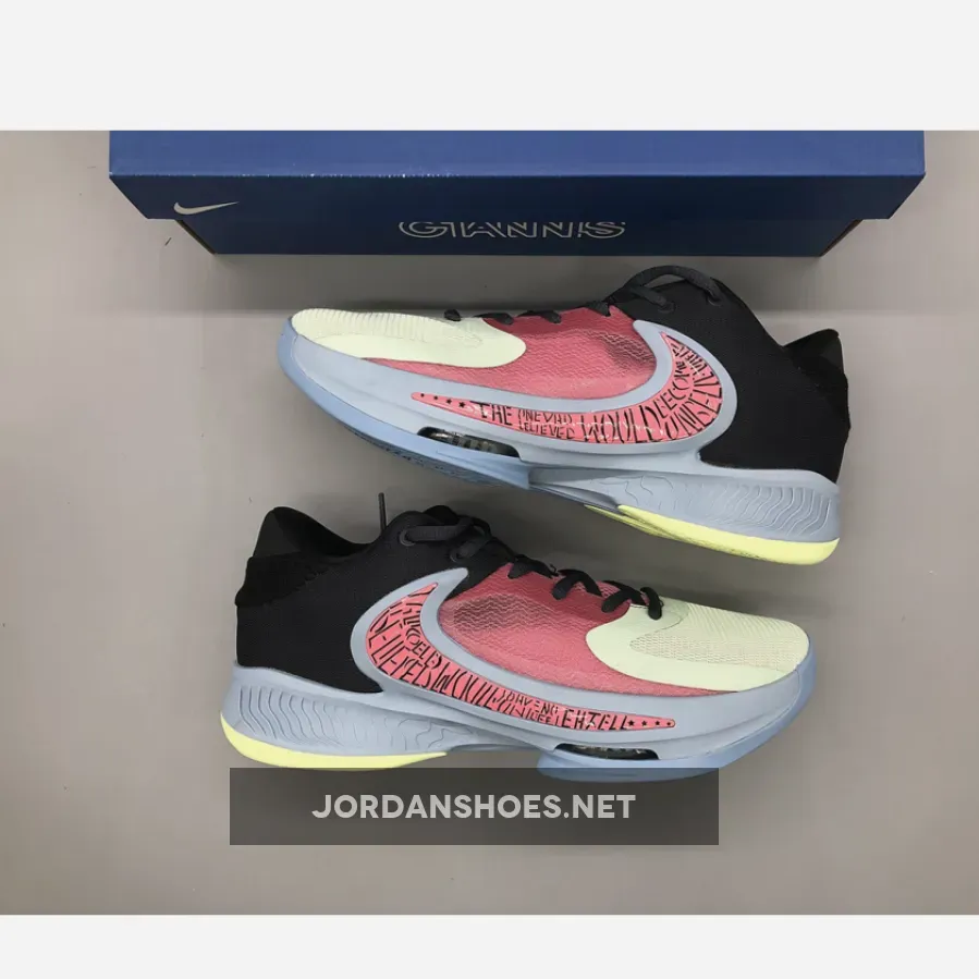 Nike Zoom Freak 4 'Unbelievable' Dark Marina Blue/Barely Volt/Pink Gaze / Zoom Freak 4 Pink DO9680-400