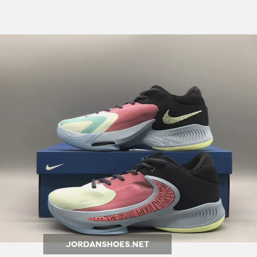 Nike Zoom Freak 4 'Unbelievable' Dark Marina Blue/Barely Volt/Pink Gaze / Zoom Freak 4 Pink DO9680-400