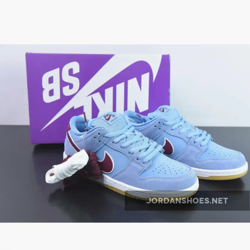 Nike SB Dunk Low "Phillies" University Blue/Team Red-White | BLUE SB DUNKS