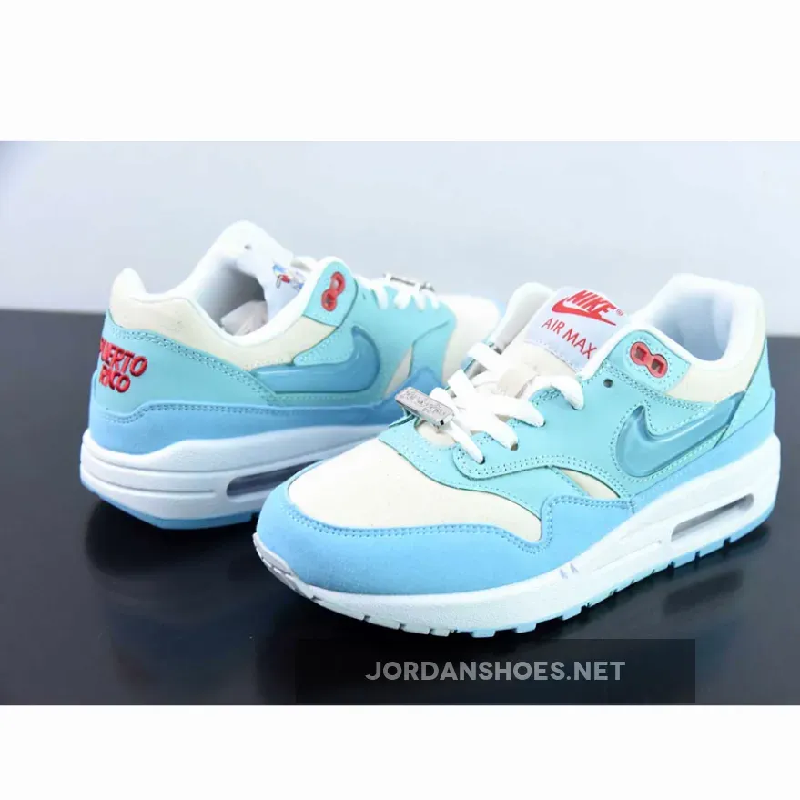 Air Max 1 "Puerto Rico Blue Gale" Off-White / Blue | pr air max 1 Air Max 1 "Puerto Rico Blue Gale" Off-White / Blue | pr air max 1