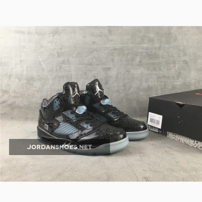 Air Jordan 5 Retro Doernbecher Black/White-Black 633068-010