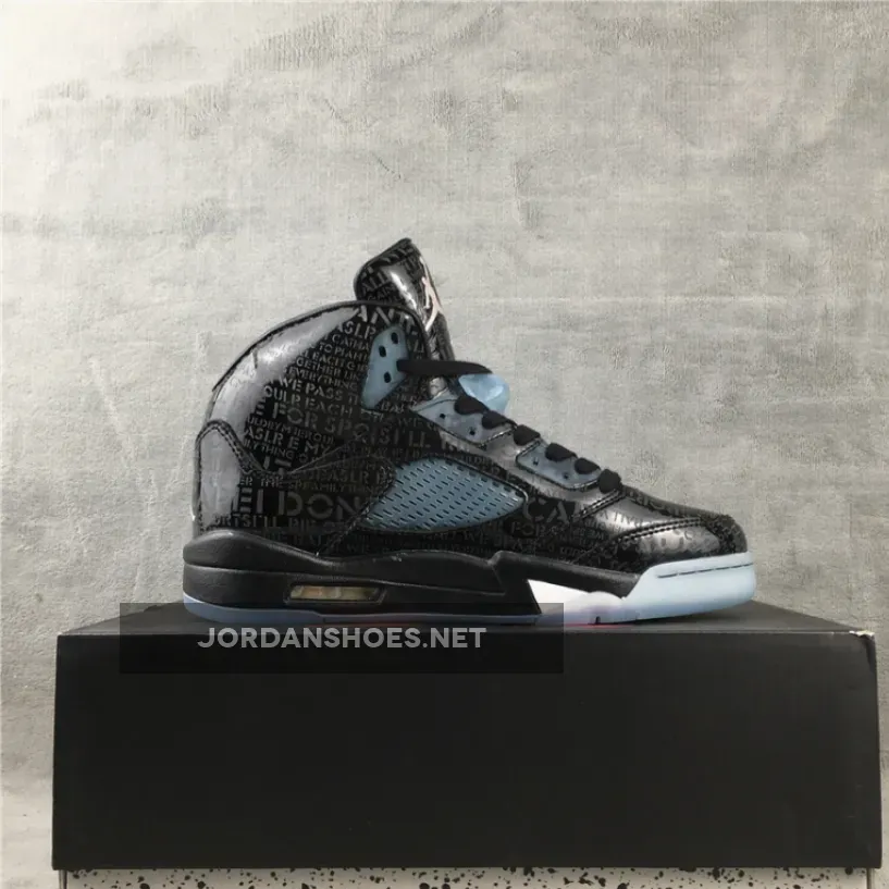 Air Jordan 5 Retro Doernbecher Black/White-Black 633068-010