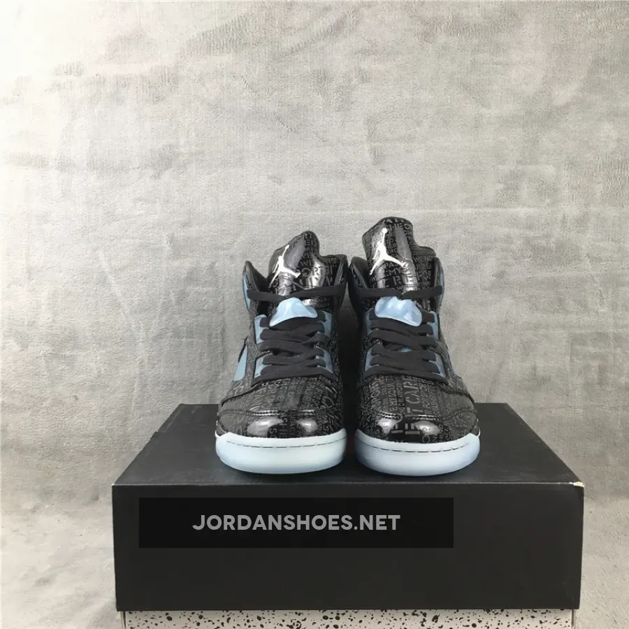 Air Jordan 5 Retro Doernbecher Black/White-Black 633068-010