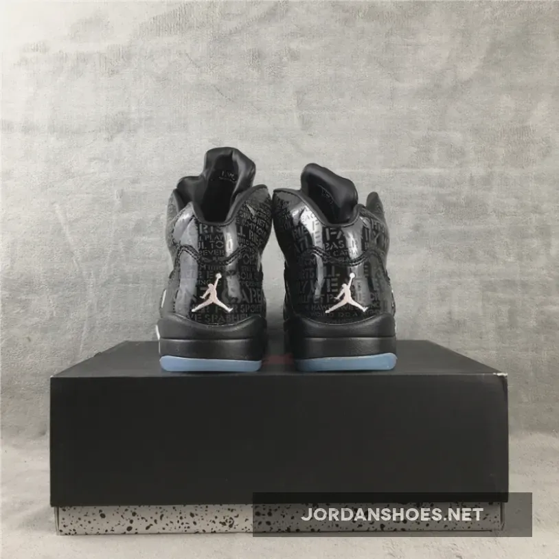 Air Jordan 5 Retro Doernbecher Black/White-Black 633068-010