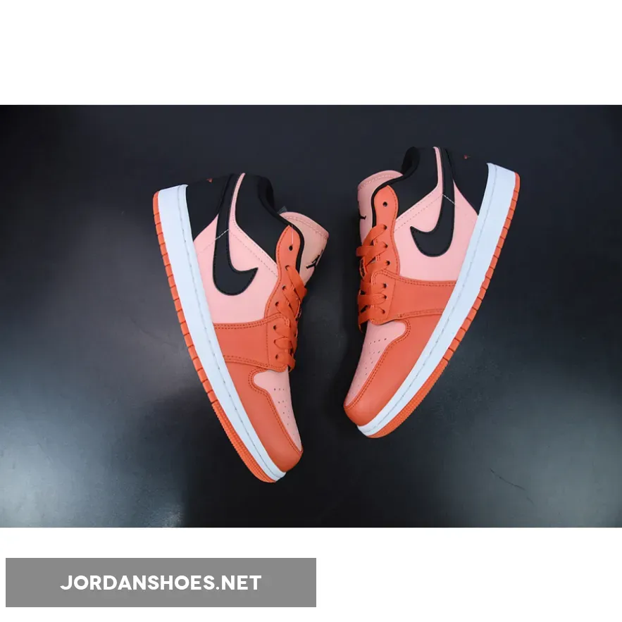 Wmns Air Jordan 1 Low Se 'rush Orange Black' / Air Jordan 1 Low Orange Black