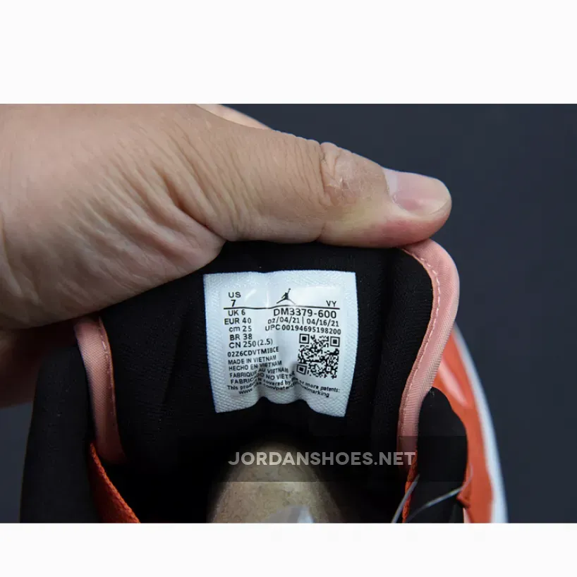 Wmns Air Jordan 1 Low Se 'rush Orange Black' / Air Jordan 1 Low Orange Black