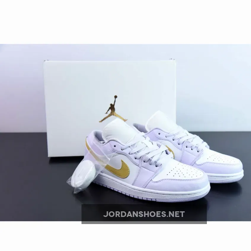 Air Jordan 1 Low Barely Grape/White/Lemon Wash | jordan 1 grape