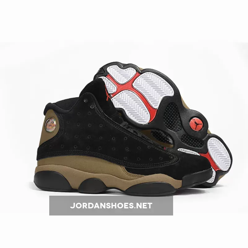 Men’s Air Jordan XIII ‘Black Olive’, Jordan 13 414571-006