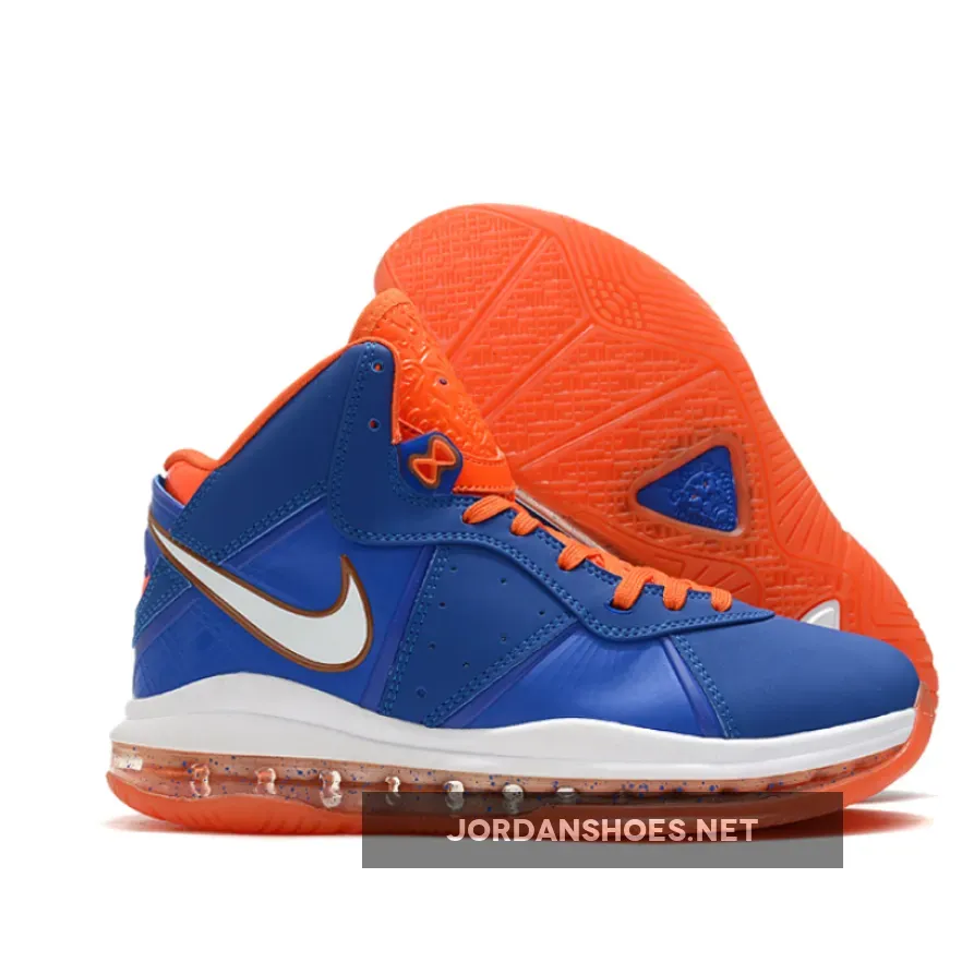 Nike LeBron 8 ‘HWC 2021’ Varsity Royal/Orange Blaze/Total Orange/White | lebron 8 blue and orange