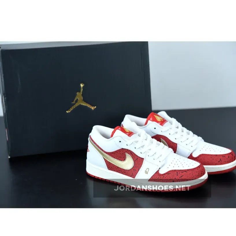 Where To Buy Jordan 1 Low Spades DJ5185-100