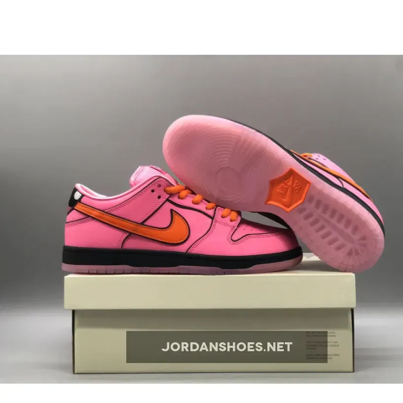 The Powerpuff Girls X Nike SB Dunk Low Blossom Pink Restock
