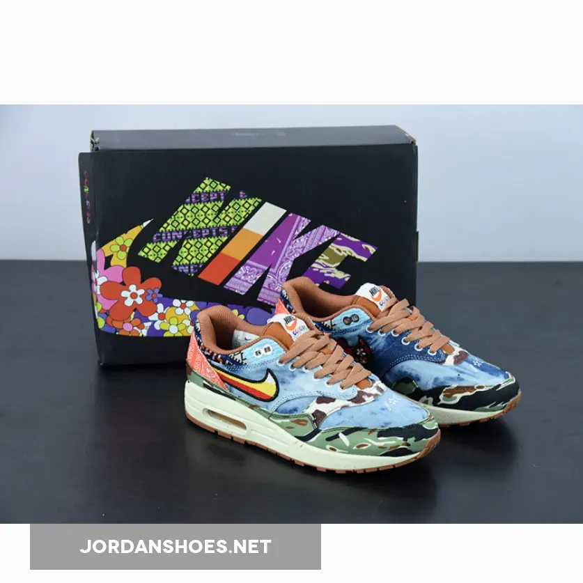 Concepts x Nike Air Max 1 'Heavy' Multi-Color Sail Nike Air Max Concepts Heavy DN1803-900