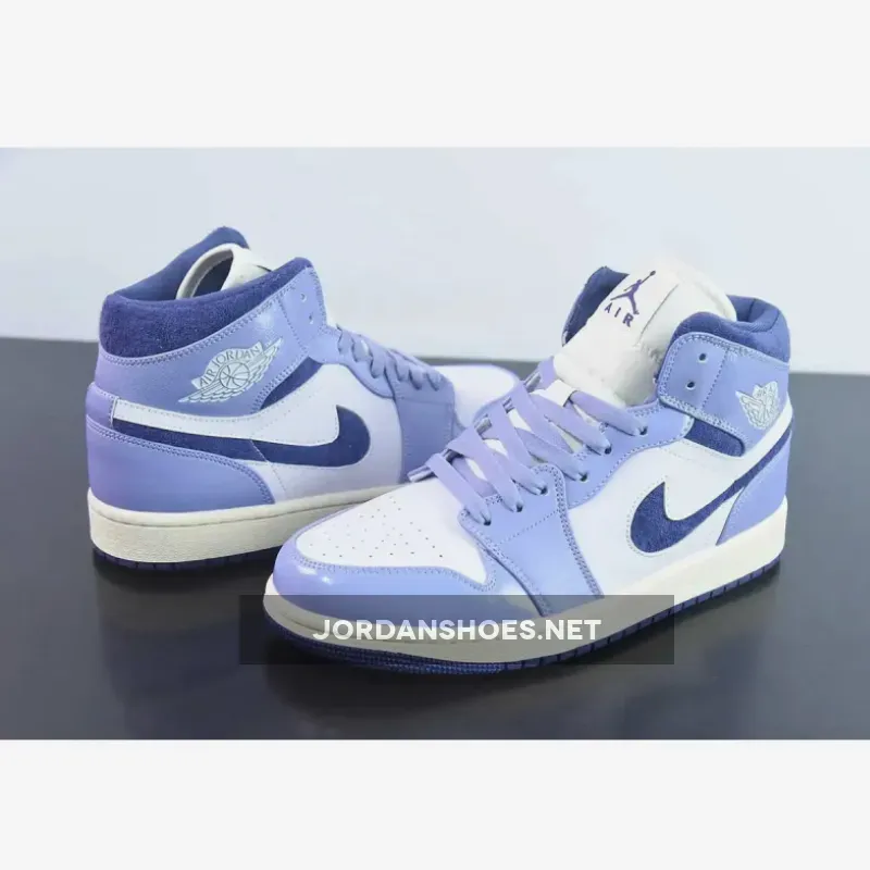 Air Jordan 1 Mid Sky J Purple/Barely Grape-Guava Ice Air Jordan 1 Mid Sky J Purple/Barely Grape-Guava Ice
