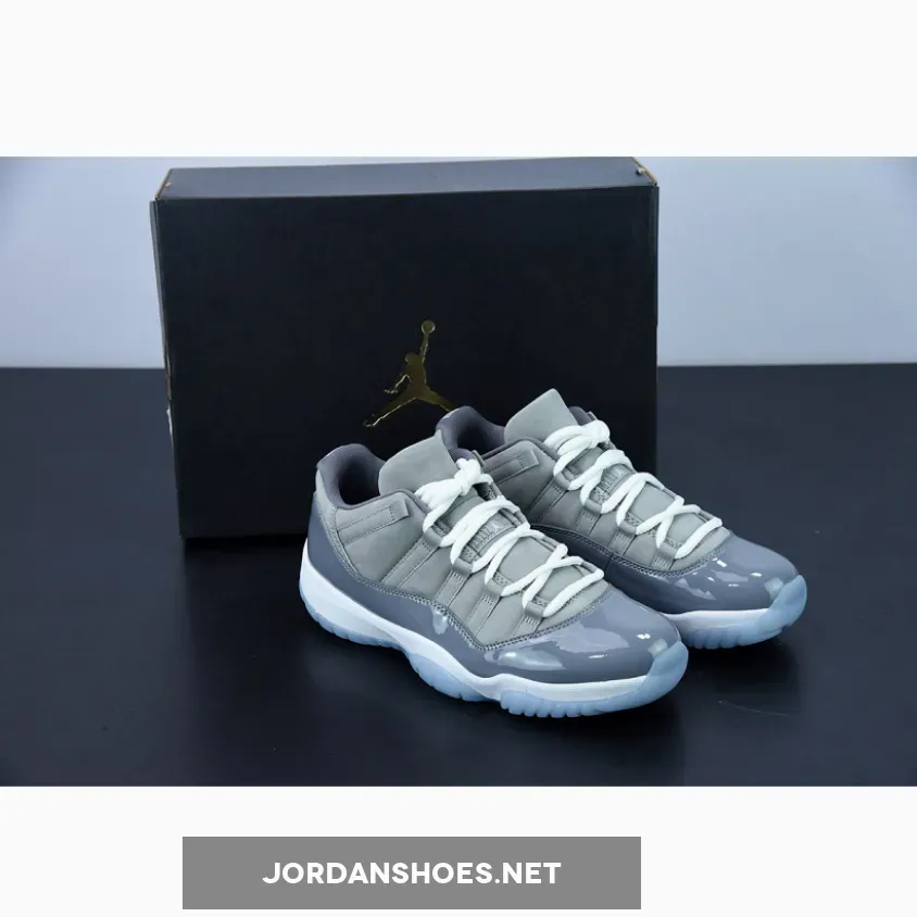 Air Jordan 11 Low "Cool Grey" Medium Grey/Gunsmoke-White | cool greys low