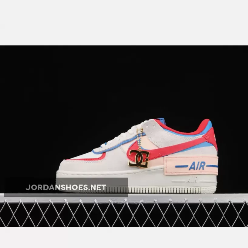 Nike Air Force 1 Shadow Sail Royal Red For Womens | air force 1 shadow red and blue