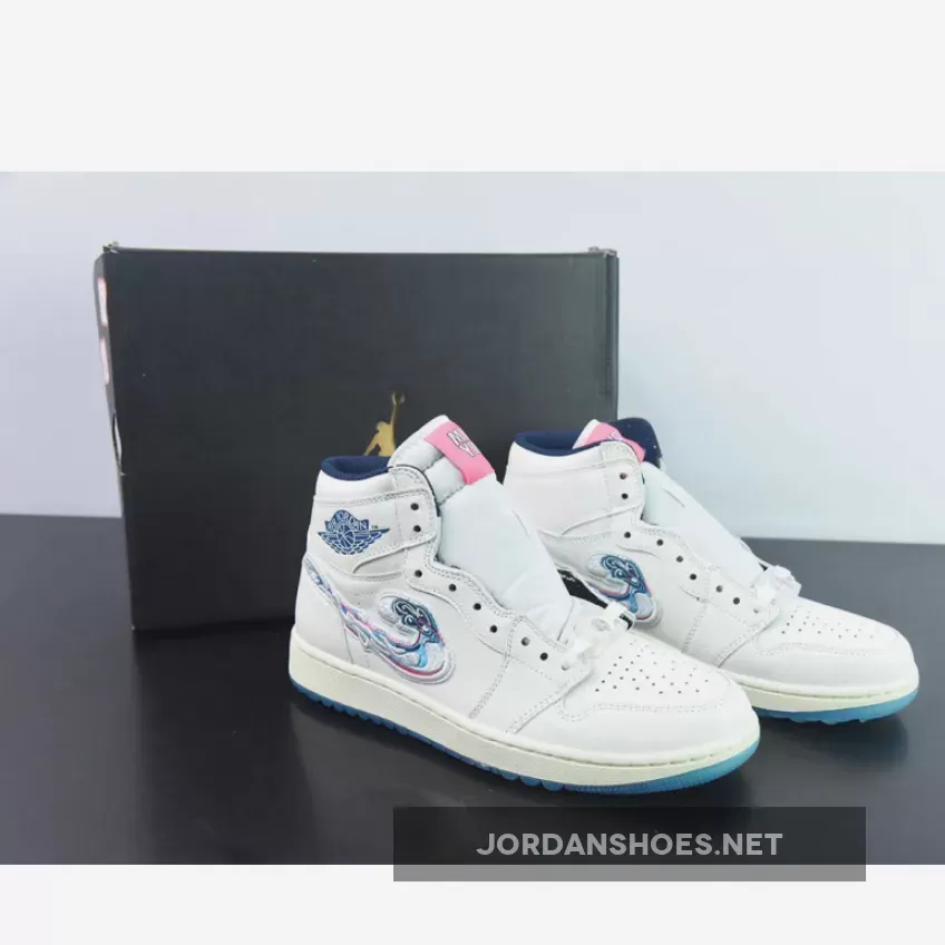 Michelle Wie West x Air Jordan 1 High Golf "Pebble Beach"