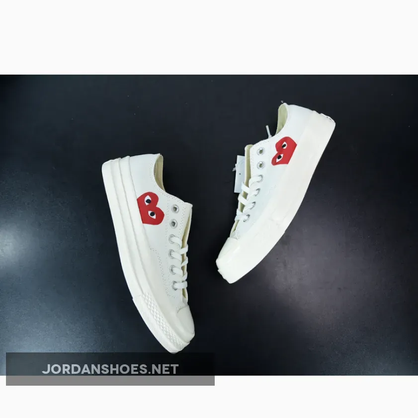 Comme des Garcons Play x Converse Chuck Taylor All Star 70 Low White | chuck taylor all star hi milk Comme des Garcons Play x Converse Chuck Taylor All Star 70 Low White | chuck taylor all star hi milk