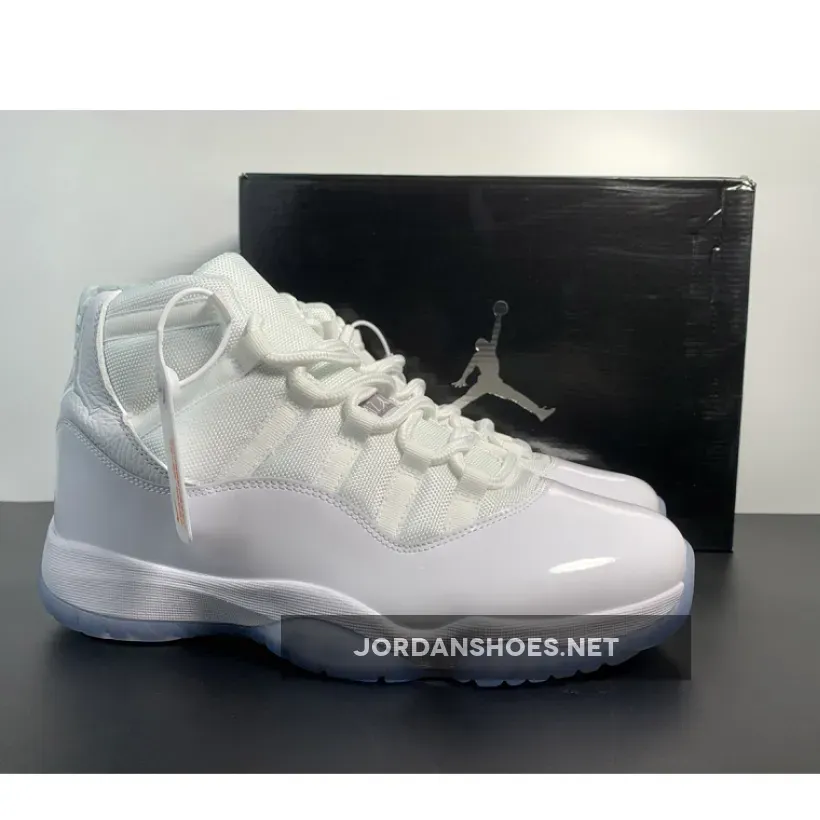 Air Jordan 11 'Silver Anniversary' White/Metallic Silver / Jordan 11 Silver 408201-101