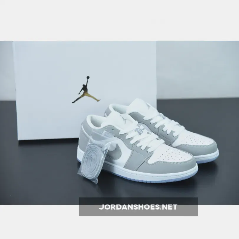 Air Jordan 1 Low Wolf Grey With Icy Soles Jordan 1 High Outfit Womens