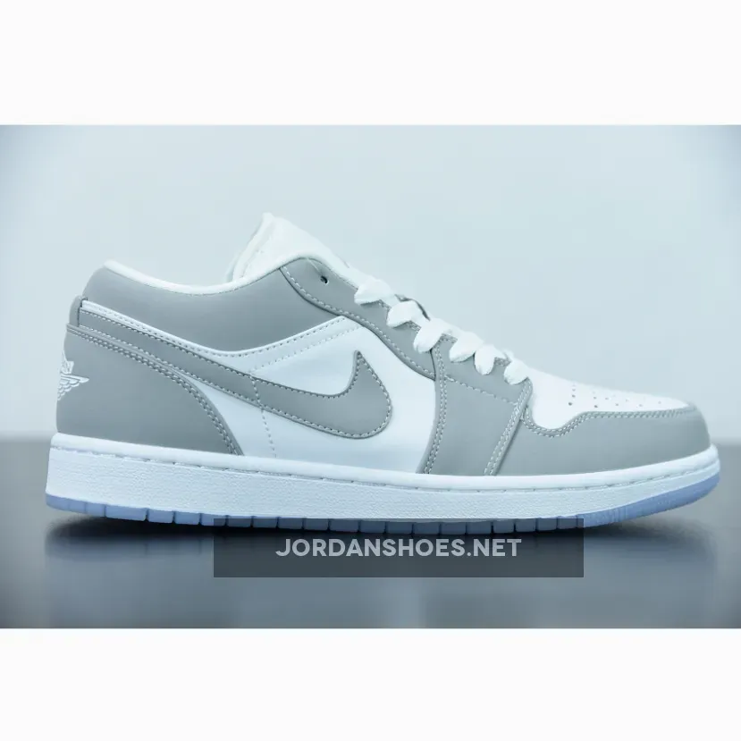 Air Jordan 1 Low Wolf Grey With Icy Soles Jordan 1 High Outfit Womens