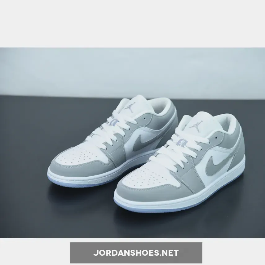 Air Jordan 1 Low Wolf Grey With Icy Soles Jordan 1 High Outfit Womens
