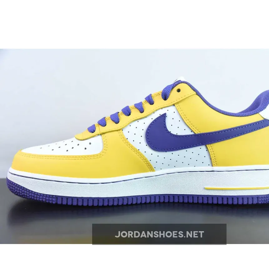 Kobe Bryant X Nike Air Force 1 Low White/Varsity Maize/Purple | KOBE FORCE Kobe Bryant X Nike Air Force 1 Low White/Varsity Maize/Purple | KOBE FORCE