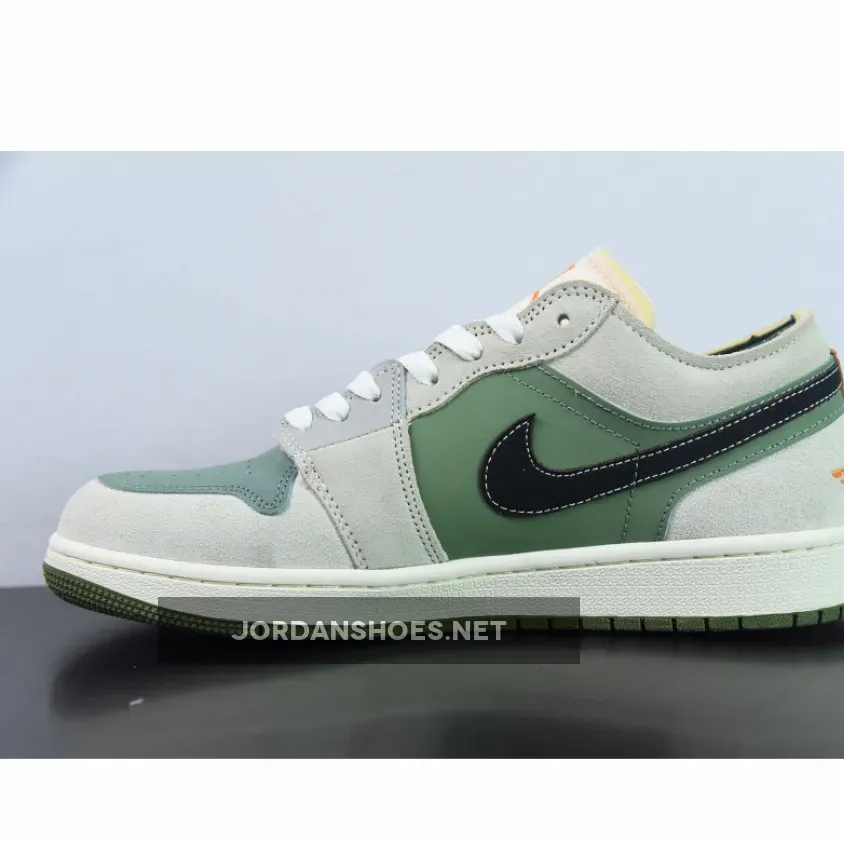 Air Jordan 1 Low Craft SE Sky J Light Olive #Air Jordan 1 Low Se Light Olive FD6819-300
