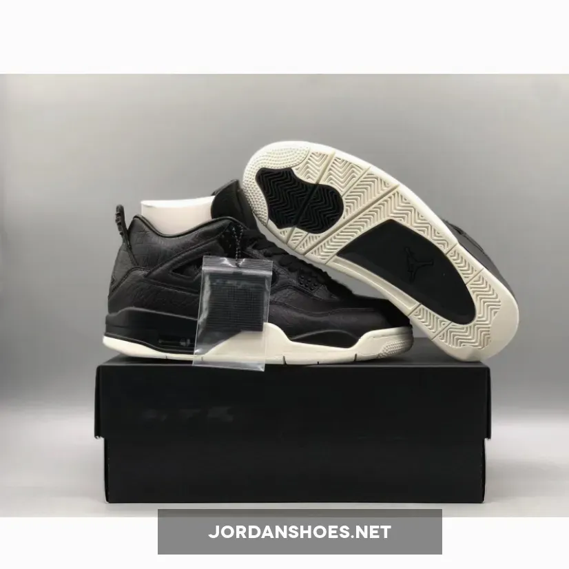 Air Jordan 4 Retro Premium Black/Anthracite-Black-Sail Jordan 4 Pinnacle 819139-010