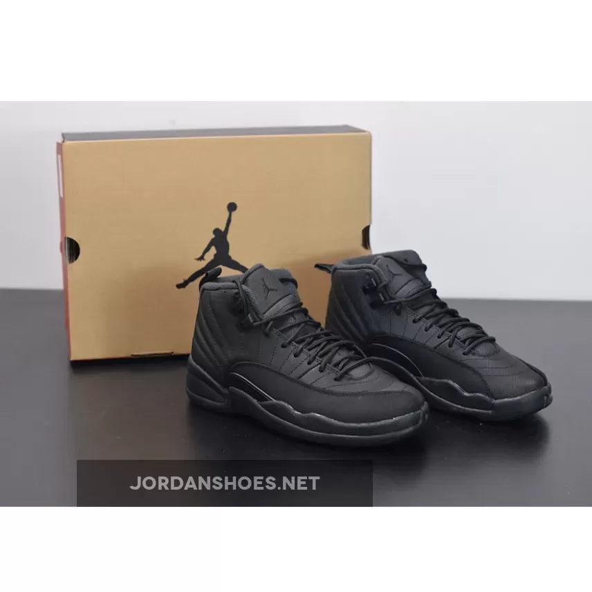 Air Jordan 12 ‘WNTR’ Black/Black-Anthracite BQ6851-001