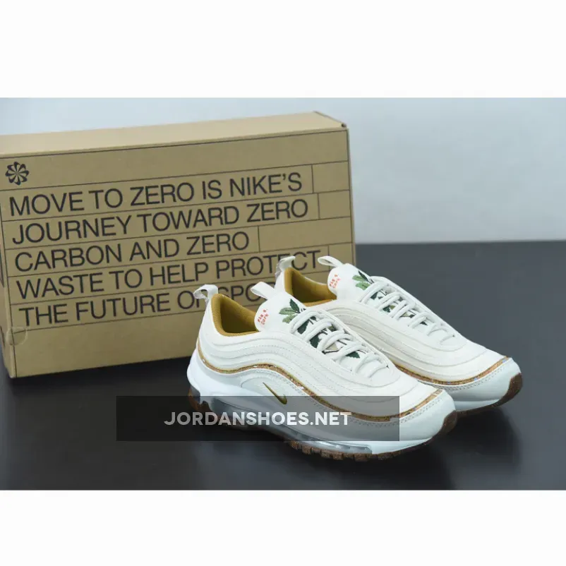 Nike Air Max 97 "Cork" Coconut Milk/Yellow | air max 97 coconut milk cork DC4012-100