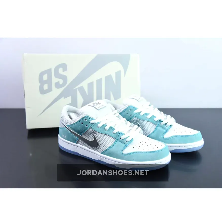 April Skateboards x Nike SB Dunk Low Blue White Silver