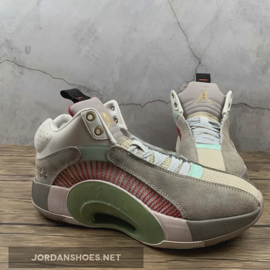 CLOT x Jordan Retro 35 SP Warrior Jade , Jordan 35s DD9322-200